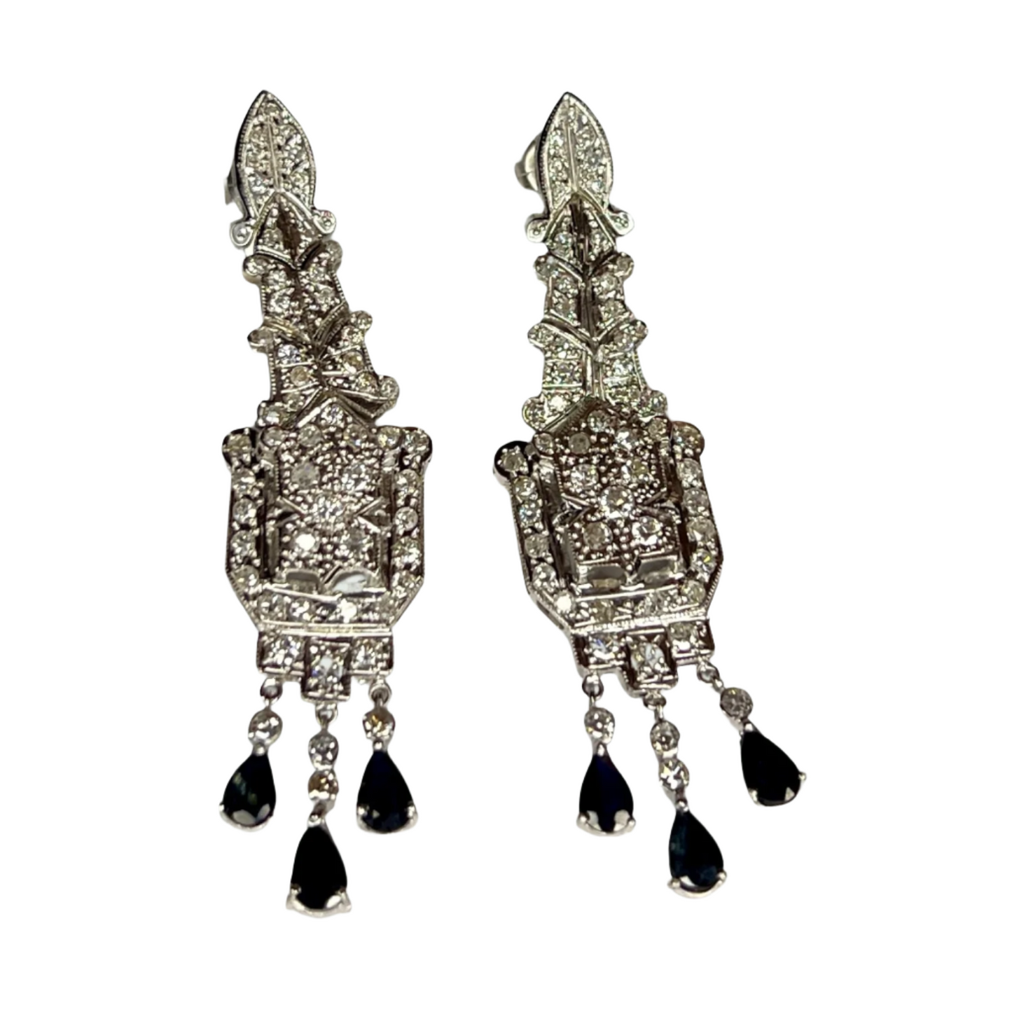 PENDIENTES ESTILO ART DECO