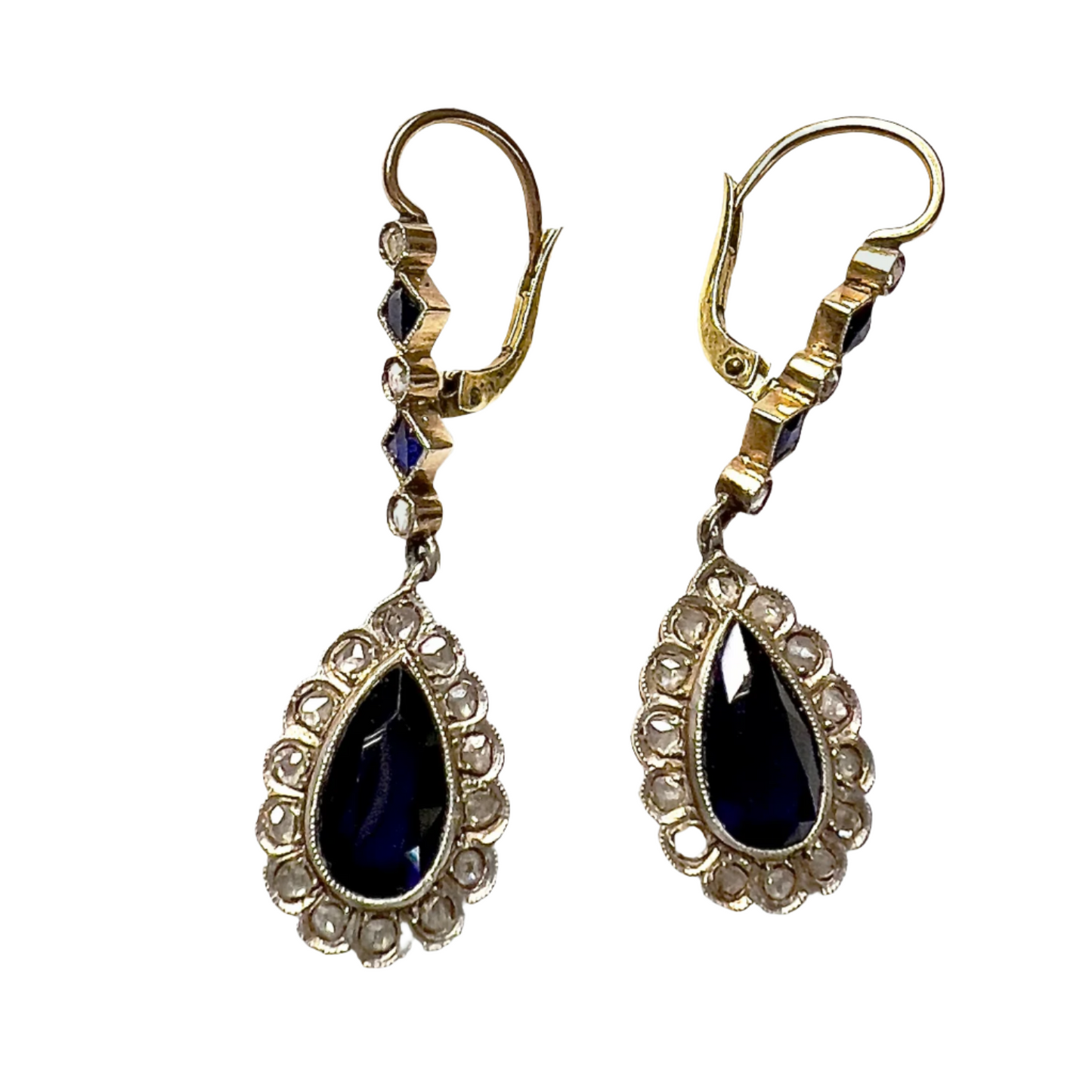PENDIENTES DISEÑO ART DECO EPOCA 1930-35