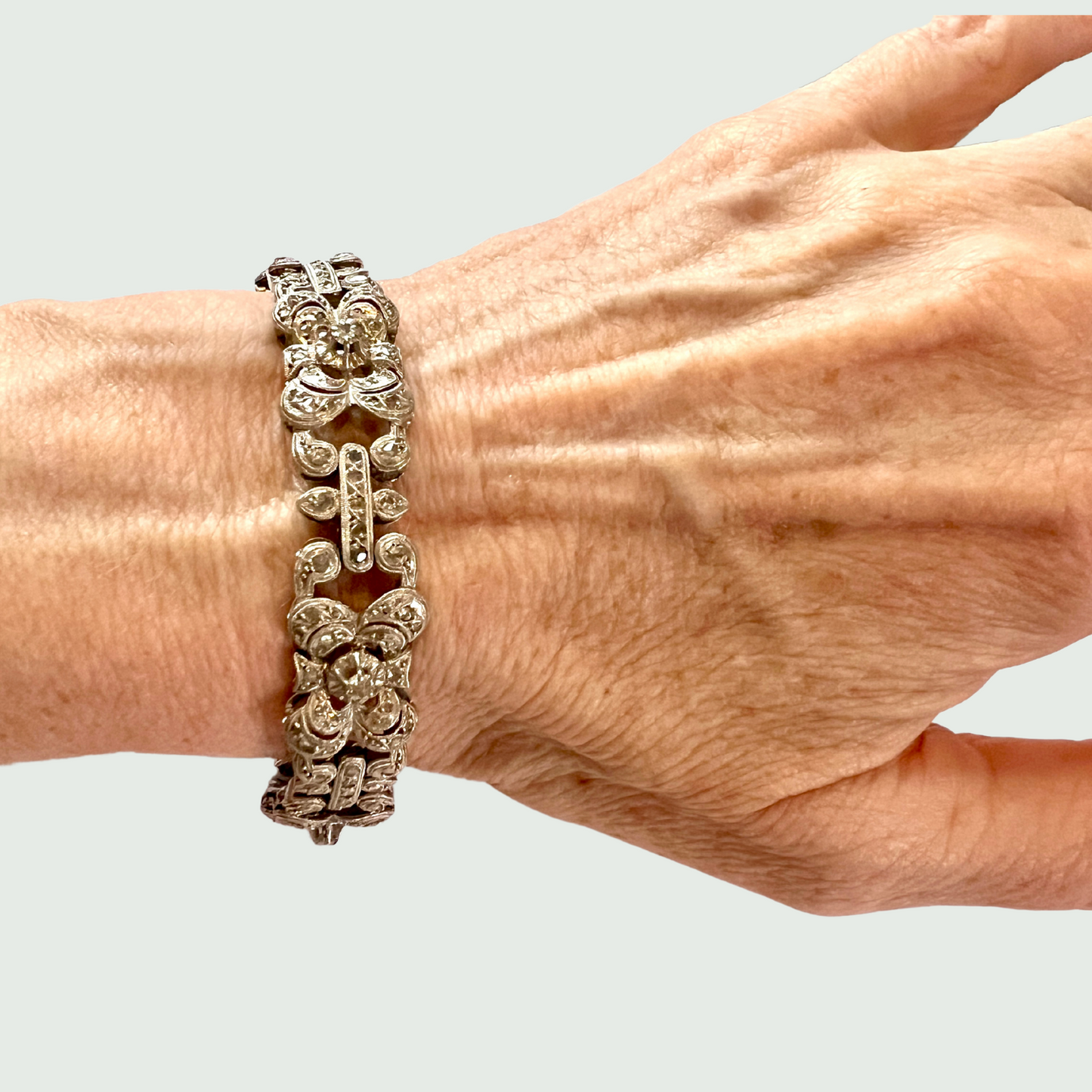 PULSERA DISEÑO ART DECO EPOCA 1930-35