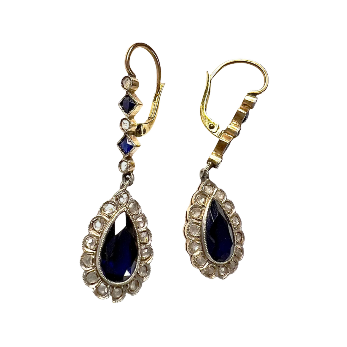 PENDIENTES DISEÑO ART DECO EPOCA 1930-35