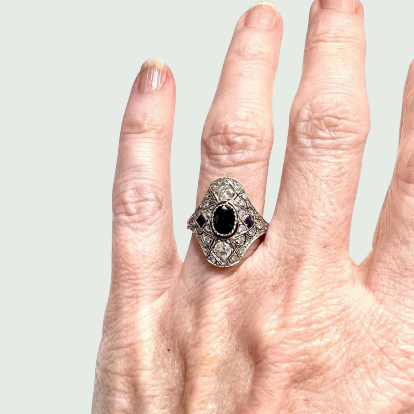 SORTIJA ESTILO ART DECO