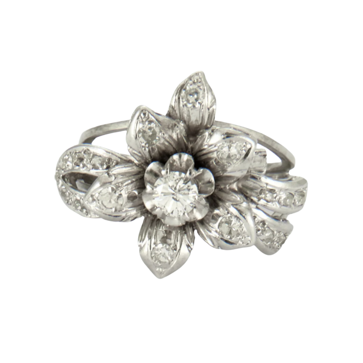 SORTIJA ESTILO RETRO ÉPOCA 1940-45