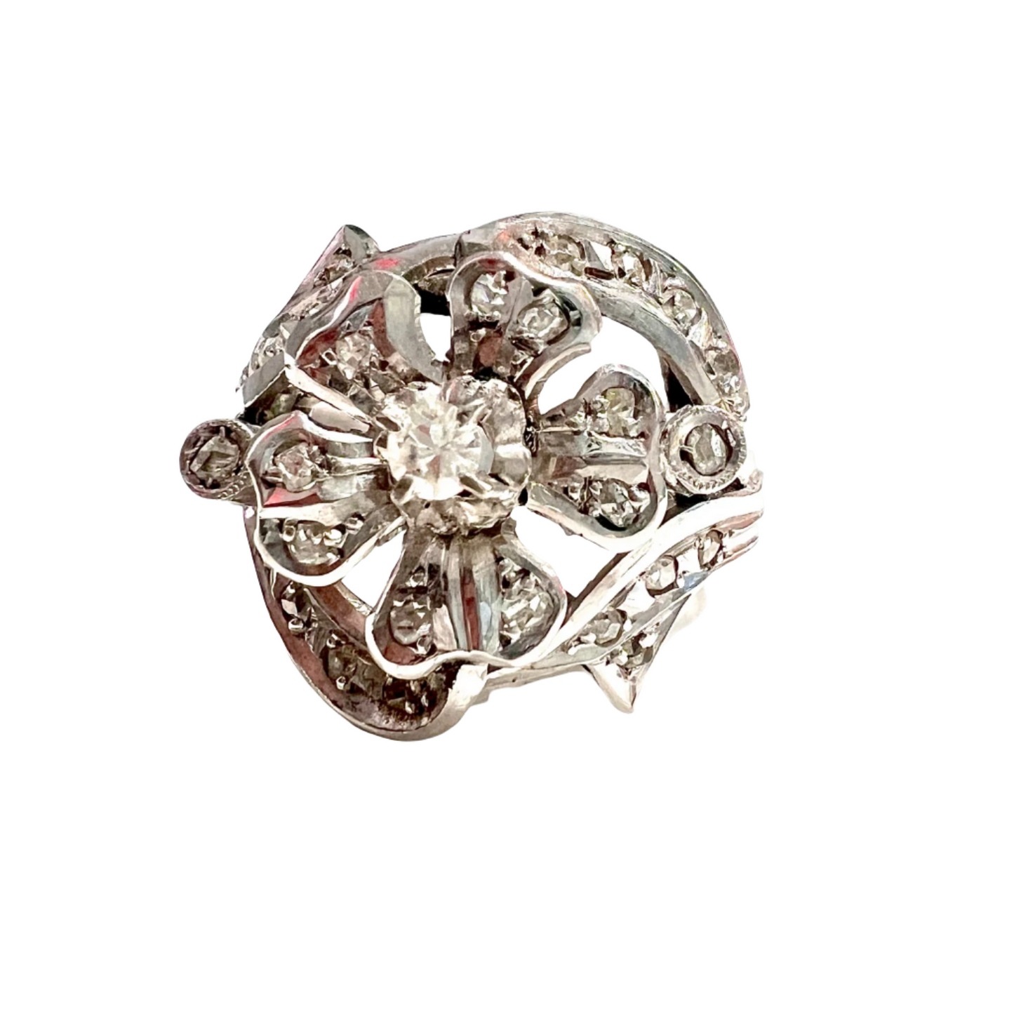 SORTIJA ESTILO RETRO EPOCA 1940-45