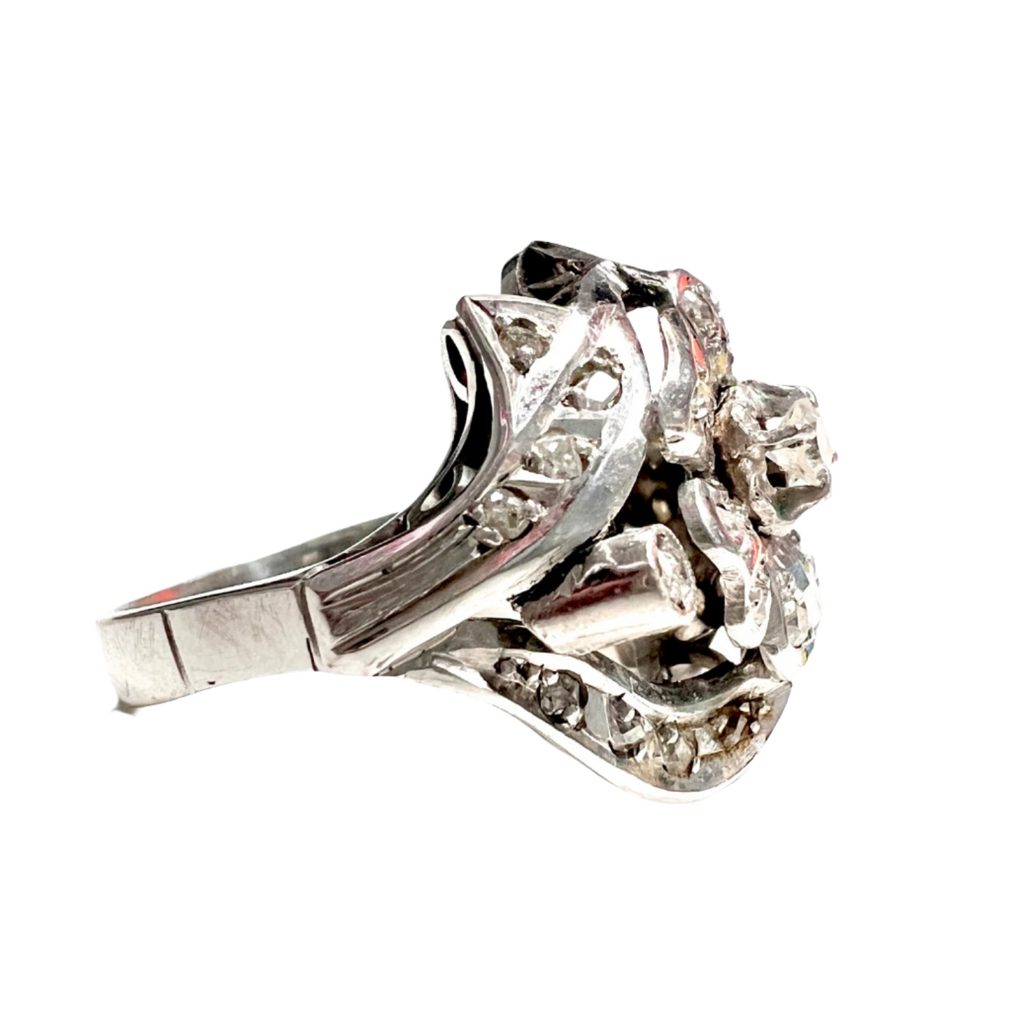 SORTIJA ESTILO RETRO EPOCA 1940-45