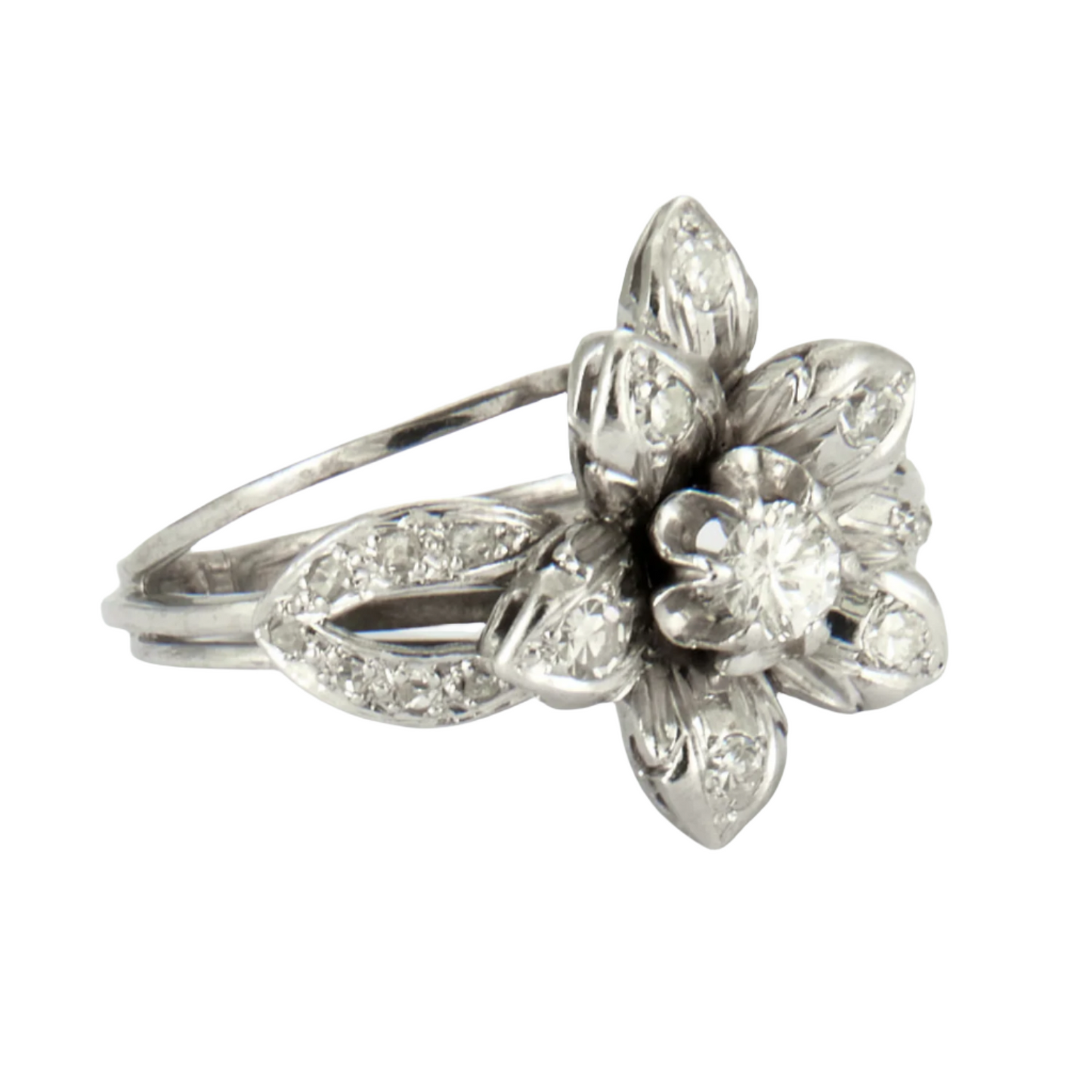 SORTIJA ESTILO RETRO ÉPOCA 1940-45