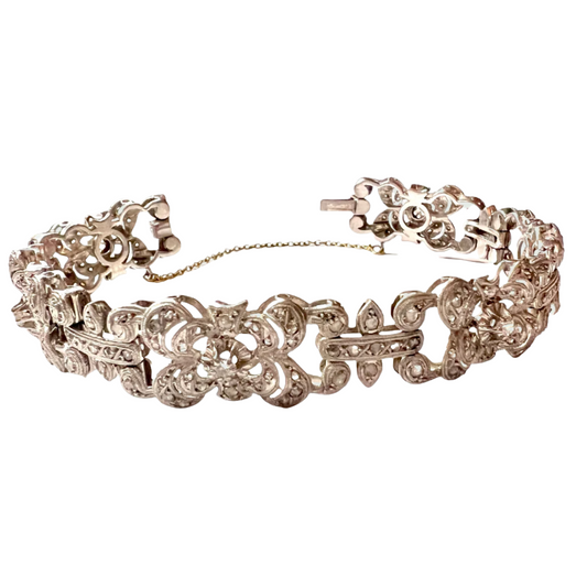 PULSERA DISEÑO ART DECO EPOCA 1930-35