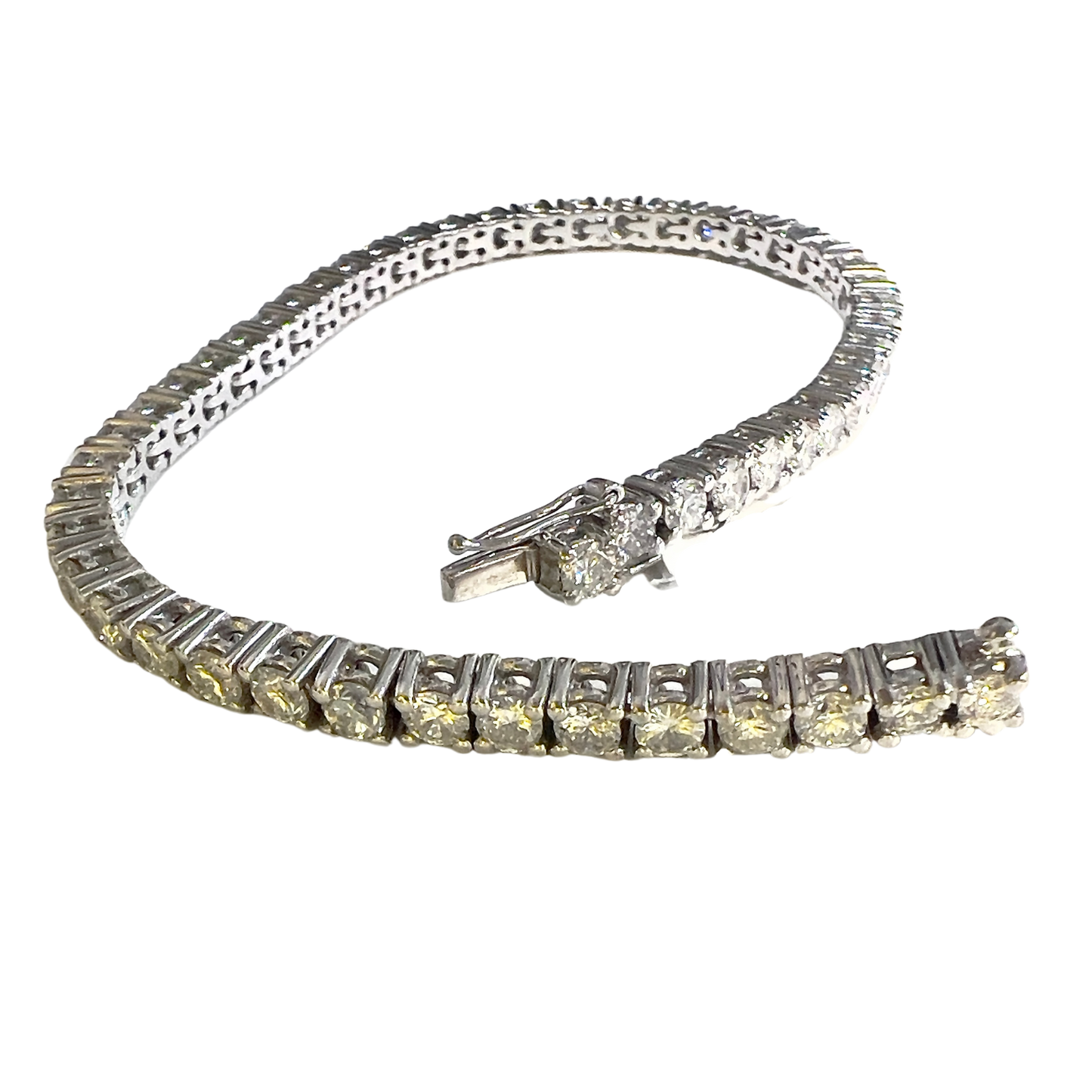 PULSERA RIVIERE CON DIAMANTES